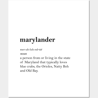 Marylander Posters and Art